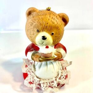 Jasco L’il Chimers Christmas Bear Bell 1978